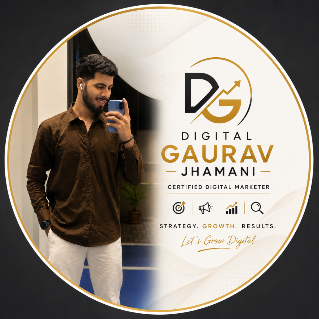 digital gaurav jhamani a certified digital marketer in andheri, mumbai